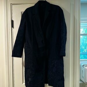 AllSaints Embroidered Charlie Coat